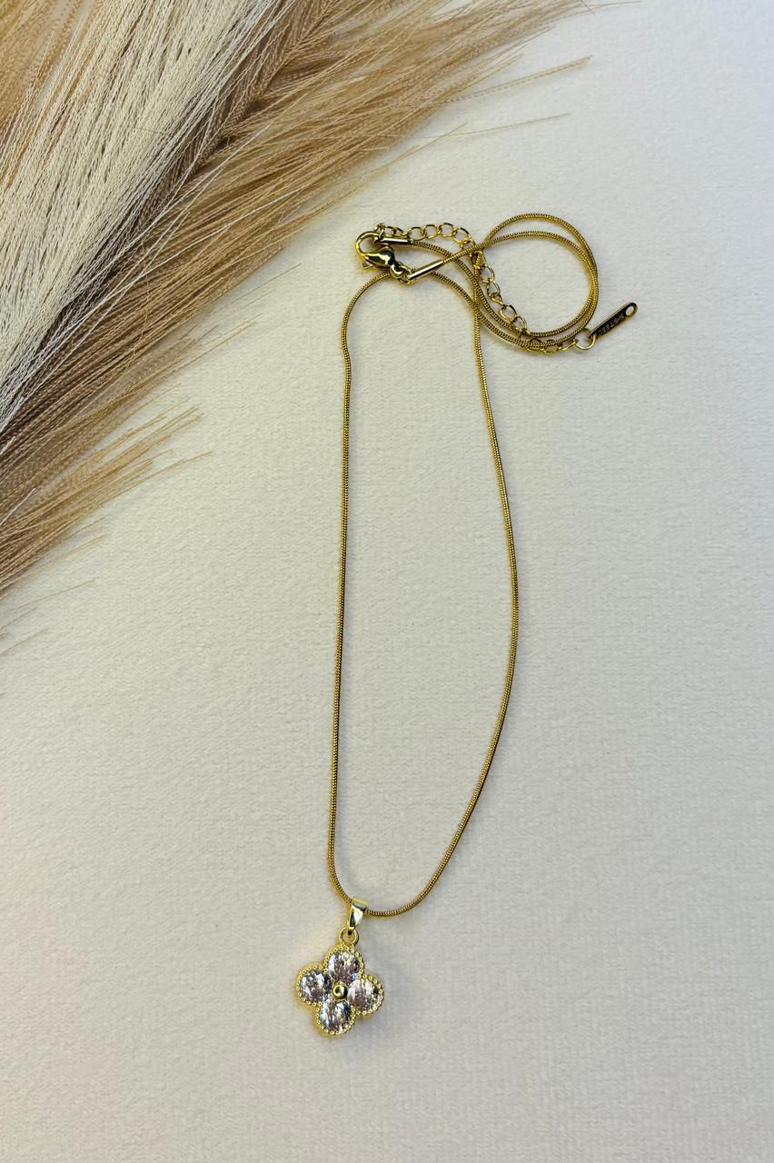 Clover Crystal Chain