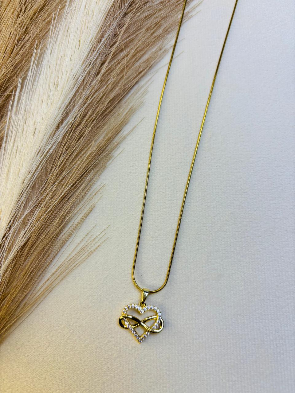Infinity Heart Chain
